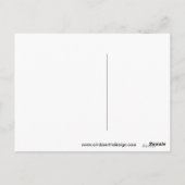 カラフルお考え花はがき ポストカード (裏面)