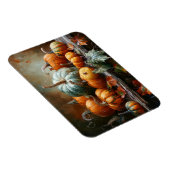 カラフルかぼちゃ離れとヴィンテージ マグネット (右側)