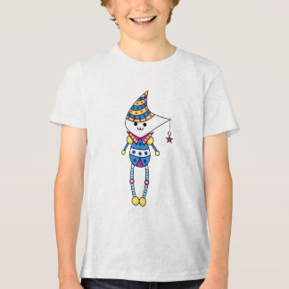 カラフルかわいいかわいいキャラクターtシャツ トライブレンドTシャツ
