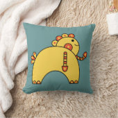 カラフルかわいいかわいい漫画のキャラクター枕 クッション (ブランケット)