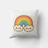 カラフルかわいいレインボープライド クッション (裏面)