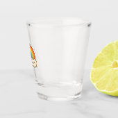 カラフルかわいいレインボープライド ショットグラス (右)