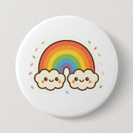 カラフルかわいいレインボープライド 缶バッジ