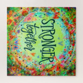 カラフルかわいらし強く感動的なる ジグソーパズル (横)