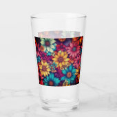 カラフルかわいらし抽象芸術 タンブラーグラス (裏面)