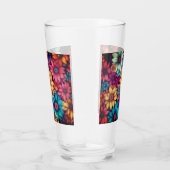 カラフルかわいらし抽象芸術 タンブラーグラス (右)