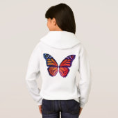 カラフルかわいらし(昆虫)オオカバマダラ、モナーク (裏面フル)