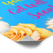 カラフルがすぐにポスターになる ポスター (角)