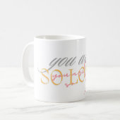 カラフルが大好き コーヒーマグカップ (正面左)