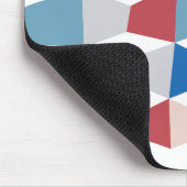 カラフルくさび161214d マウスパッド (コーナー)