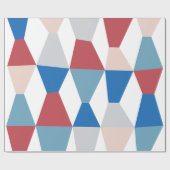 カラフルくさび161214d ラッピングペーパー (フラット)