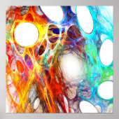 カラフルくもの巣 – ポスター (正面)