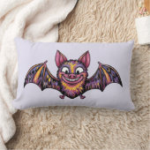 カラフルこうもりランバー装飾用クッション ランバークッション (ブランケット)