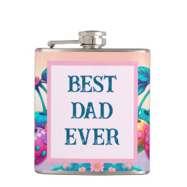 カラフルさくらんぼと最高のパパ フラスク