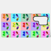 カラフルさくらんぼ – アポップ・アートのート SAMSUNG GALAXYケース (裏面横)