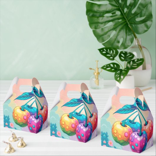 カラフルさくらんぼ フェイバーボックス (複数)