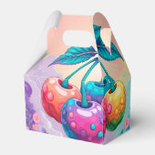 カラフルさくらんぼ フェイバーボックス (裏面サイド)