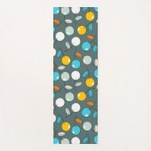 カラフルさくらんぼ ヨガマット (正面)