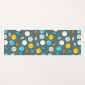 カラフルさくらんぼ ヨガマット (正面(横))