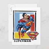 カラフルすごいバックグラウンドを持つ人 ポストカード (正面/裏面)