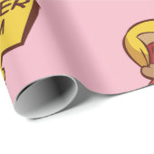 カラフルすごい飛んでいる母 ラッピングペーパー (ロールコーナー)