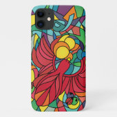 カラフルつながり:自然とペット Case-Mate iPhoneケース (裏面)