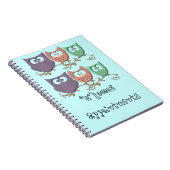 カラフルつる植物写真 ノートブック (右側)