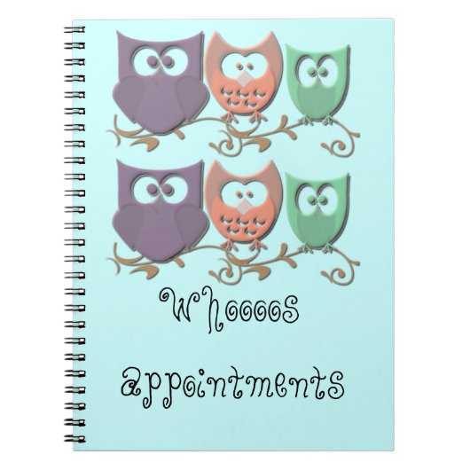 カラフルつる植物写真 ノートブック (正面)