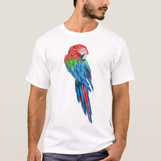 カラフルでおもしろいオウムTシャツ | 熱帯の鳥好きに Tシャツ