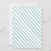 カラフルでかわいい恐竜の男の子の恐竜の誕生日パーティー 招待状 (裏面)