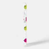 カラフルでかわいい鳥のパターン Case-Mate iPhoneケース (裏面 / 左)