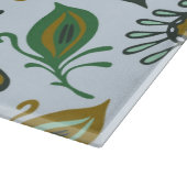 カラフルでさまざまな羽 カッティングボード (角)