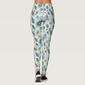 カラフルでさまざまな羽 レギンス (裏面)