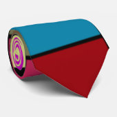 カラフルでパターン(の模様が)あるなタイはカスタマイズ ネクタイ (ロール)