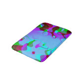 カラフルでモダンなパターン バスマット (アングル)