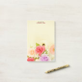 カラフルで可愛い花|オーダーメイドの花 ポストイット (デスク上)