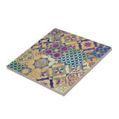 カラフルで地中海のな及びエーゲ海の伝統的なタイル タイル (側面)