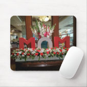 カラフルで大胆な花のステキなママに感謝を込めて マウスパッド (マウス)