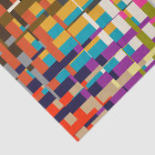 カラフルで幾何学的なプリントのティッシュペーパー 薄葉紙 (詳細)