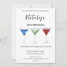 カラフルで楽しいカクテル