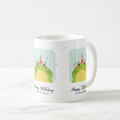 カラフルで楽しい誕生日 コーヒーマグカップ (正面右)