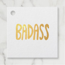 カラフルで楽しいBADASSな手書き風デザイン