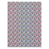 カラフルで水気が多いパターン テーブルクロス (正面)