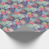 カラフルで水気が多いパターン ラッピングペーパー (角)