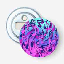 カラフルで活気ある音楽柄