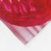 カラフルで甘いキャンデーの食糧棒つきキャンデー フリースブランケット (角)