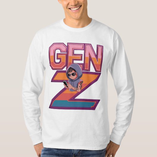 カラフルで目を引くtシャツ tシャツ (正面)