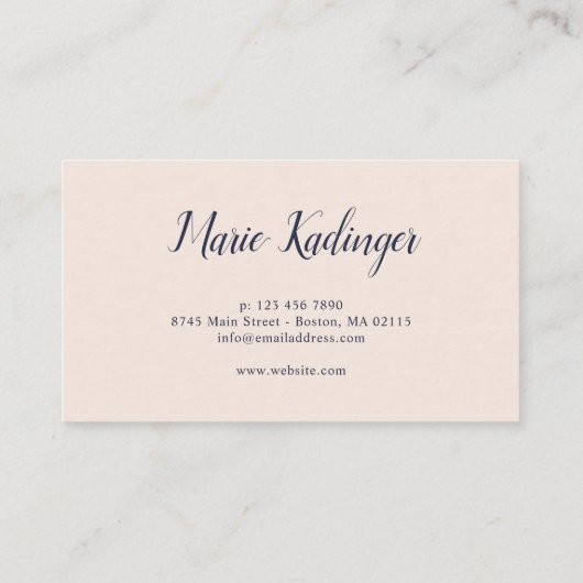 カラフルで緑豊かな花の花束 名刺 (裏面)