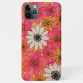 カラフルで繊細な水彩花 Case-Mate iPhoneケース (裏面)