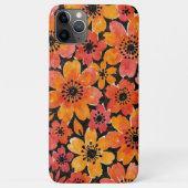 カラフルで繊細な水彩花 Case-Mate iPhoneケース (裏面)